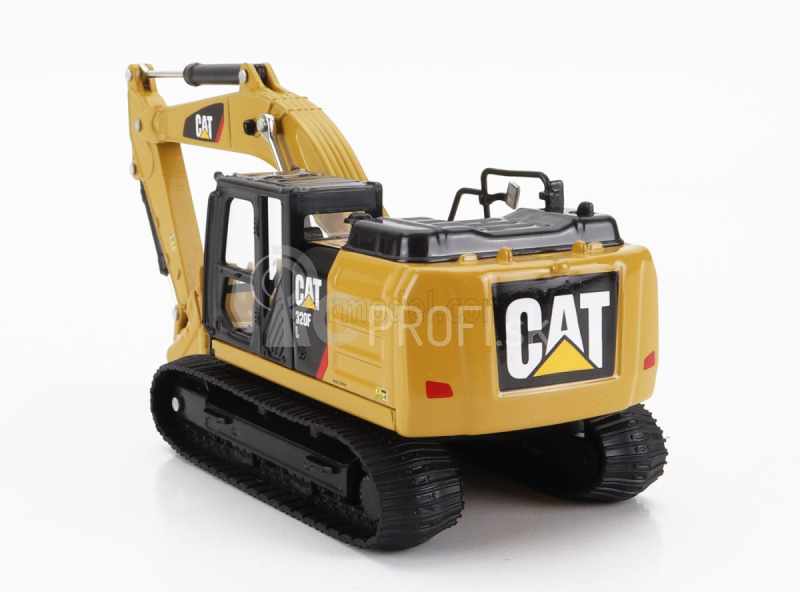 Dm-models Caterpillar Cat320f L Escavatore Cingolato - traktor hydraulické rýpadlo 1:64 žltá čierna