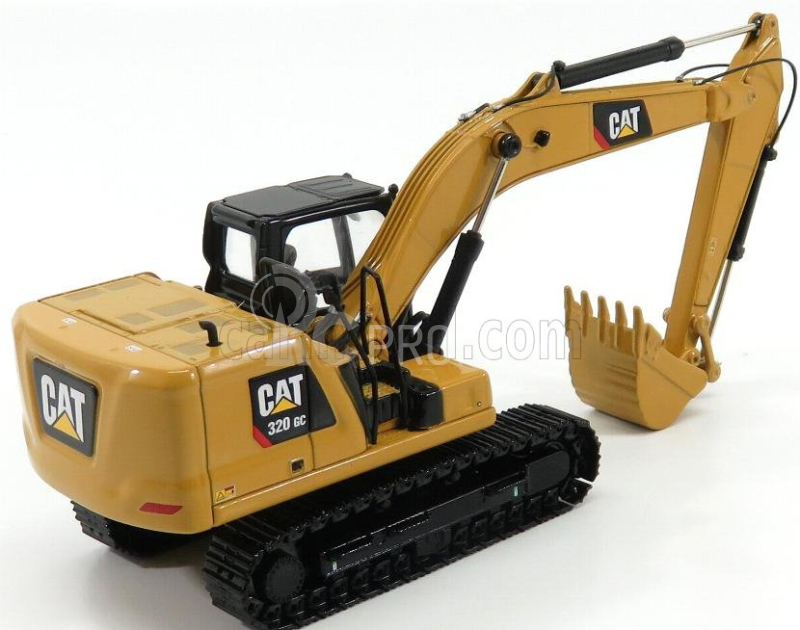 Dm-models Caterpillar Cat320gc Escavatore Cingolato - traktor hydraulické rýpadlo - nová generácia 1:50 žltá čierna