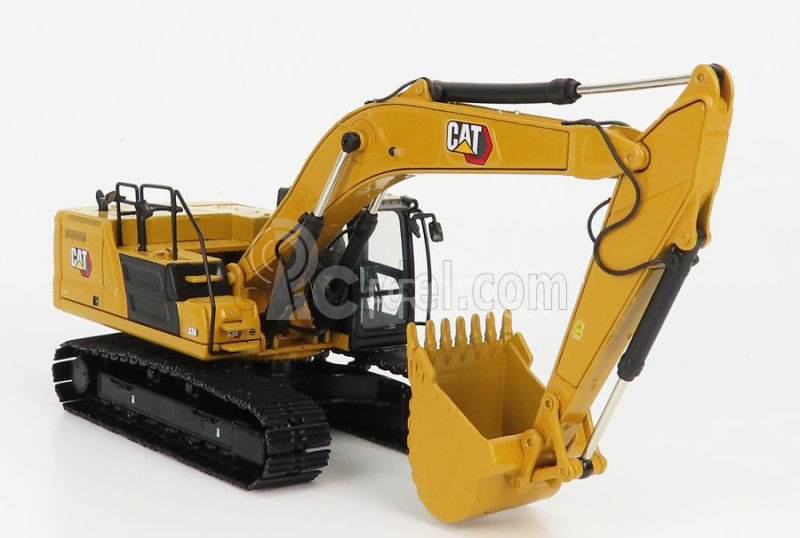 Dm-models Caterpillar Cat336 Escavatore Cingolato - traktor hydraulický škrabák - nová generácia 1:50 žltá čierna