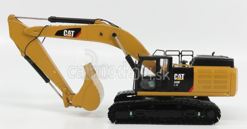 Dm-models Caterpillar Cat349f Lxe Escavatore Cingolato - traktor hydraulické rýpadlo 1:50 žltá čierna