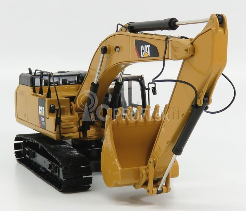 Dm-models Caterpillar Cat349f Lxe Escavatore Cingolato - traktor hydraulické rýpadlo 1:50 žltá čierna