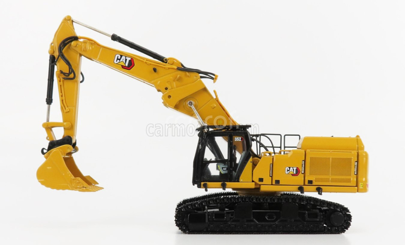 Dm-models Caterpillar Cat352 Escavatore Cingolato - Ultra High Demolition Hydraulic Excavator 1:50 Yellow Black