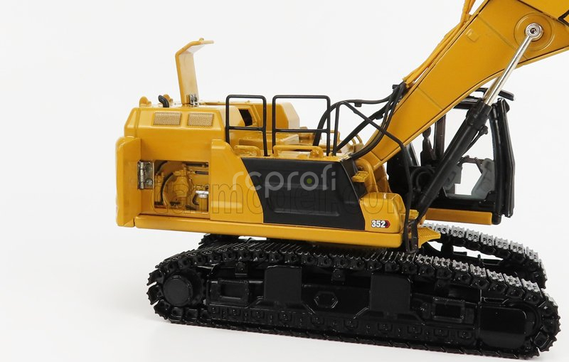 Dm-models Caterpillar Cat352 Escavatore Cingolato - Ultra High Demolition Hydraulic Excavator 1:50 Yellow Black