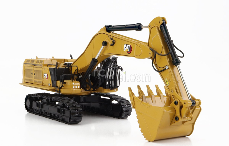 Dm-models Caterpillar Cat395 Escavatore Cingolato - Traktor novej generácie Hydraulický rýpadlo - hromadné rýpadlo Verzia 1:50 žltá čierna