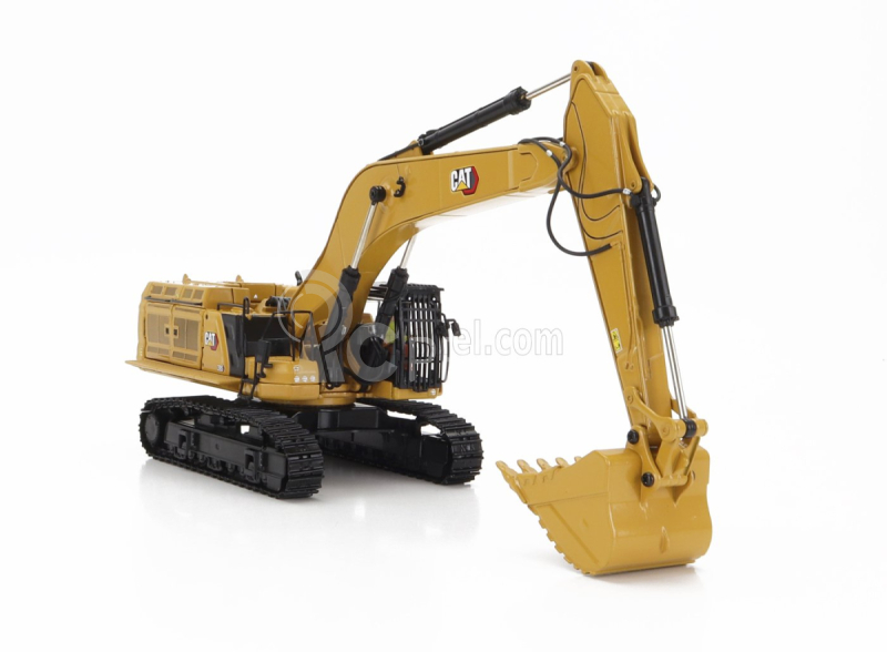 Dm-models Caterpillar Cat395 Escavatore Cingolato - traktor novej generácie Hydraulický škrabák - univerzálna verzia 1:50 žltá čierna