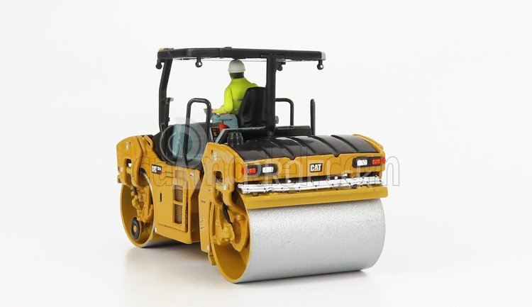 Dm-models Caterpillar Catcb13 Rullo Vibrante Monotamburo - Schiacciasassi - Drvič kameňa Roll - Utility Compactor 1:50 Yellow Black