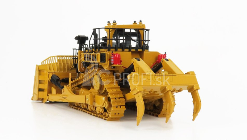 Dm-models Caterpillar Catd11 Dozer Ruspa Cingolata - škrabací traktor 1:50 žltá čierna