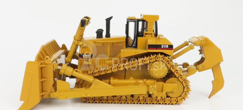 Dm-models Caterpillar Catd11r Dozer Ruspa Cingolata - škrabací traktor 1:50 žltá čierna