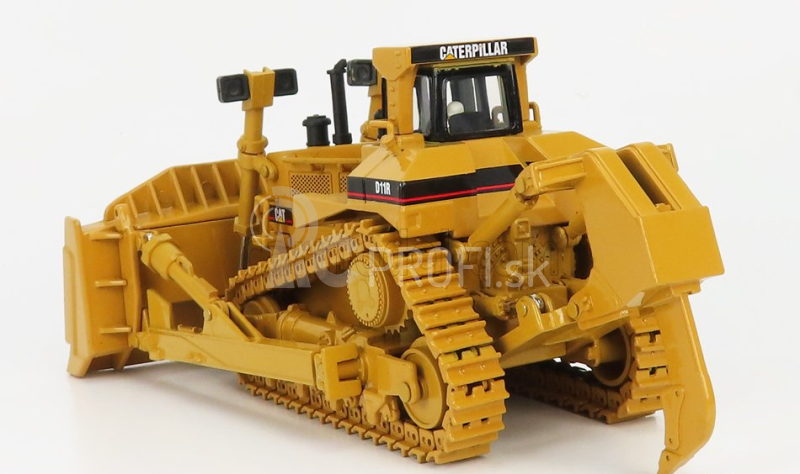 Dm-models Caterpillar Catd11r Dozer Ruspa Cingolata - škrabací traktor 1:50 žltá čierna