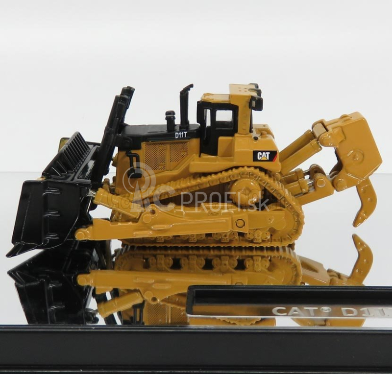 Dm-models Caterpillar Catd11t Ruspa Cingolata - škrabací traktor 1:125 žltá čierna