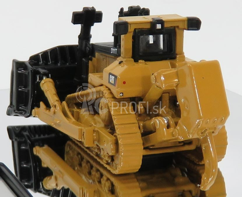 Dm-models Caterpillar Catd11t Ruspa Cingolata - škrabací traktor 1:125 žltá čierna