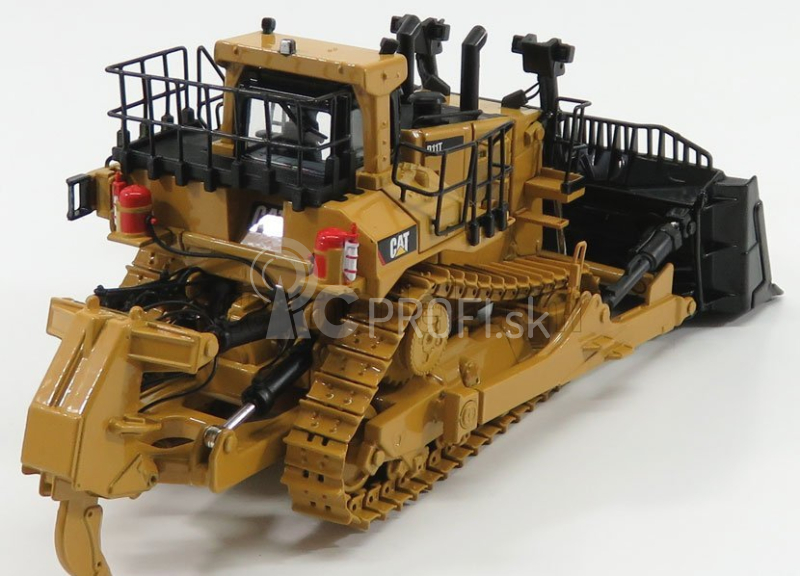 Dm-models Caterpillar Catd11t Ruspa Cingolata - škrabací traktor 1:50 žltá čierna