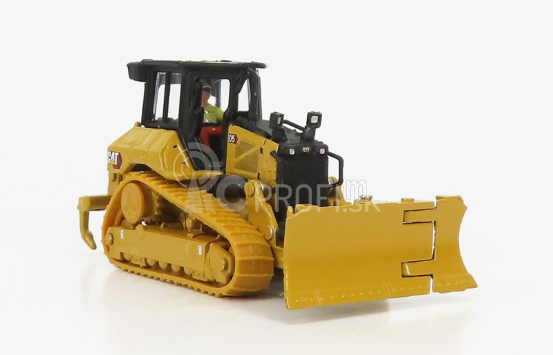 Dm-models Caterpillar Catd5 Dozer Ruspa Cingolata - škrabací traktor 1:87 žltá čierna