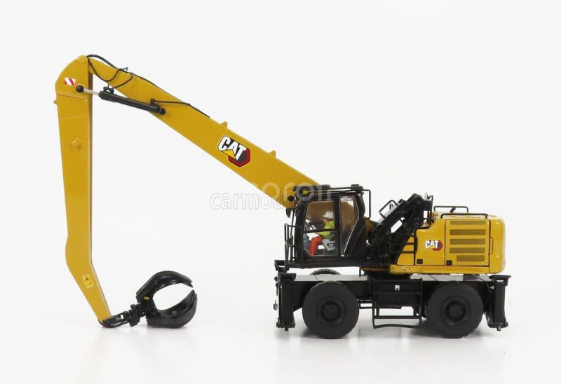 Dm-models Caterpillar Catmh3040 Gommato - Traktor kolesový manipulátor s materiálom 1:50 žltá čierna