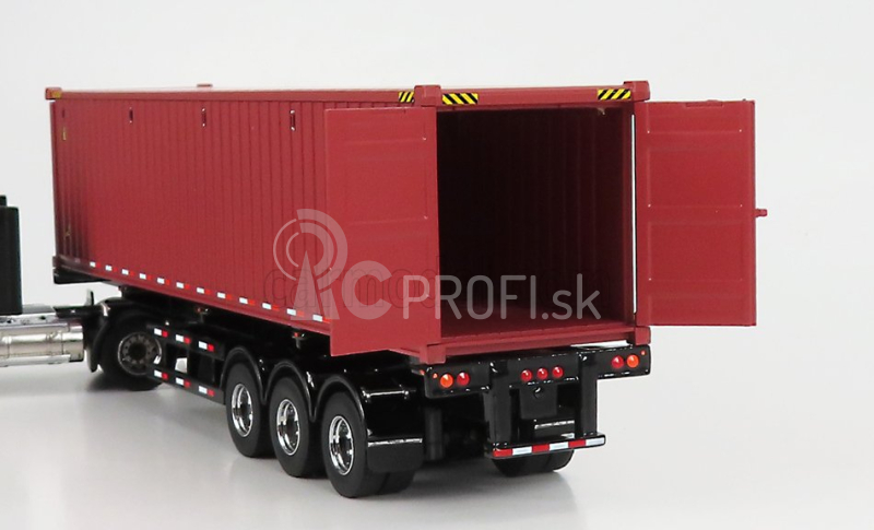 Dm-models Kenworth T880 Sbfa Truck Container 40 1990 1:50 Black Brown