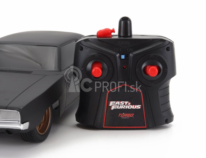 Dodge Charger R/t 1968 Jada Dodge Doma - Fast & Furious 9 1:16 Matt Black