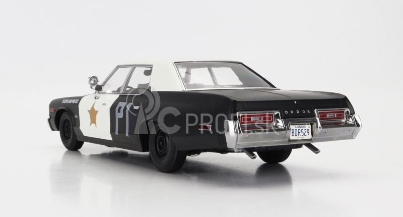 Dodge Monaco Bluesmobile 1974 - Look-a-like 1:18 Black White