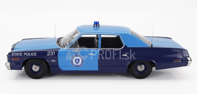 Dodge Monaco Massachusetts State Police 1974 v mierke 1:18 2 Tones Blue