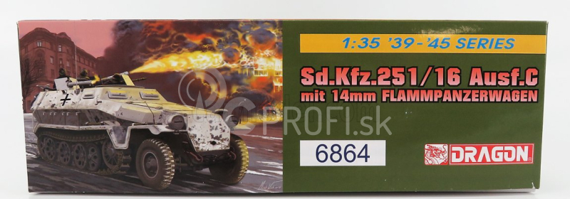 Dragon armor Sd.kfz 251/16 Tank Military 1944 1:35 /