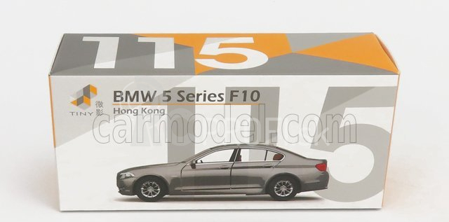 Drobné hračky BMW radu 5 (f10) 2010 1:64 sivá