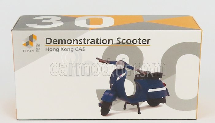 Drobné hračky Scooter Cas 1:35 Modrá biela