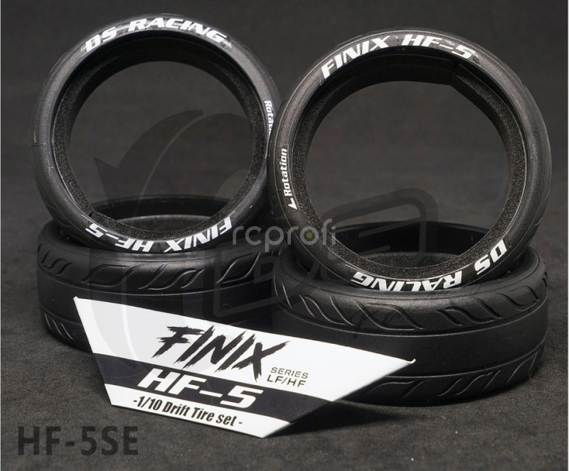 DS Racing Drift Tire Finix Series HF-5, 4 ks