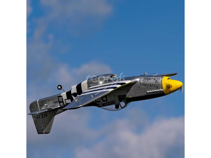 E-flite P-51D Mustang 1.0m AS3X+ SAFE Select BNF Basic