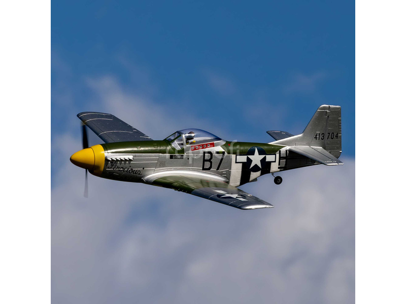 E-flite P-51D Mustang 1.0m AS3X+ SAFE Select BNF Basic