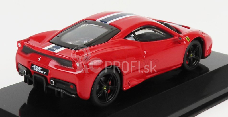 Edícia Ferrari 458 Speciale 2013 - Con Vetrina - S vitrínou 1:43 červená