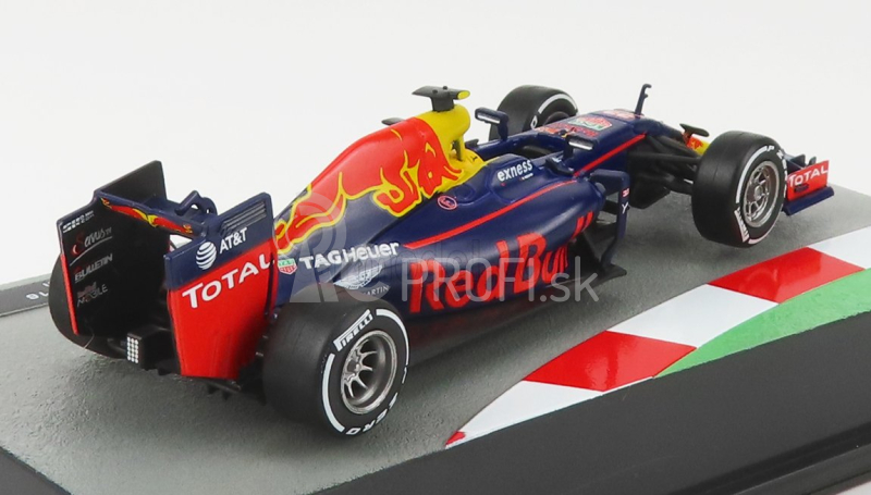 Edícia Red bull F1 Rb12 Tag Heuer N 33 Sezóna 2016 Max Verstappen 1:43 Matná modrá červená žltá