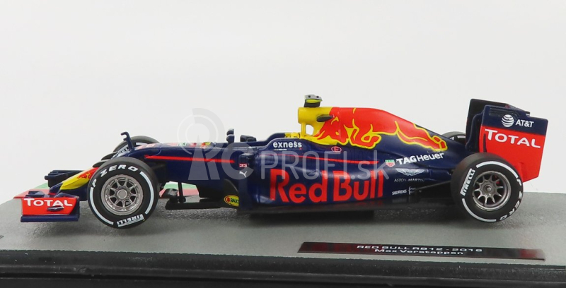 Edícia Red bull F1 Rb12 Tag Heuer N 33 Sezóna 2016 Max Verstappen 1:43 Matná modrá červená žltá