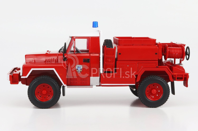 Edicola Acmat Tpk 4.20 Tanker Truck Antincendio Boschivo Sapeurs Pompiers Francúzsko 1985 1:43 červená biela