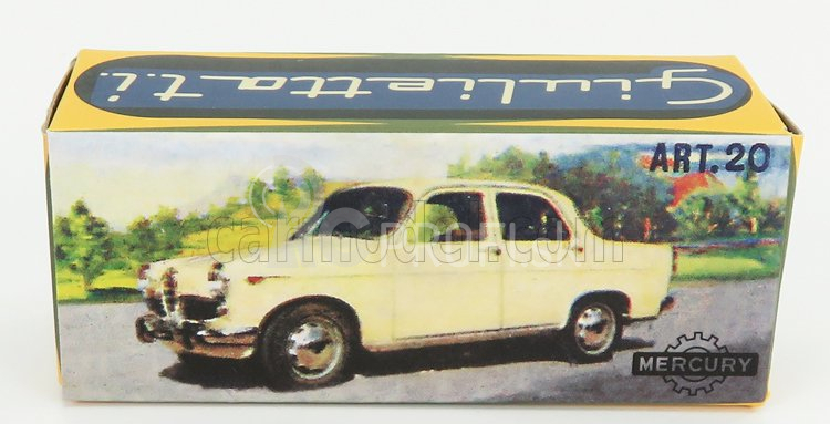 Edicola Alfa romeo Giulietta Ti 1960 1:48 Biela