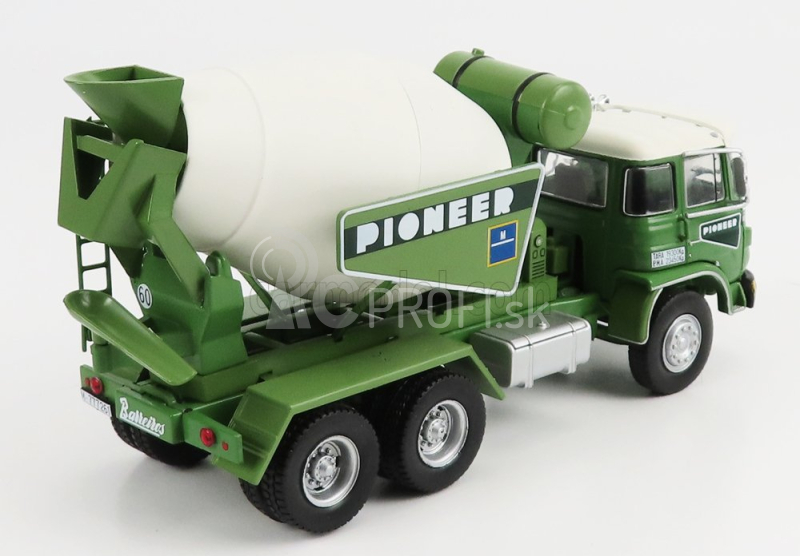 Edicola Barreiros Centauro Truck Cement Mixer Betoniera 3-assi 1968 1:43 zelená biela