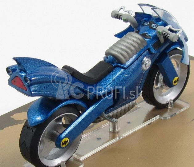 Edicola Batman Batcycle - Legend Of The Dark Knight 1:18 Blue Met