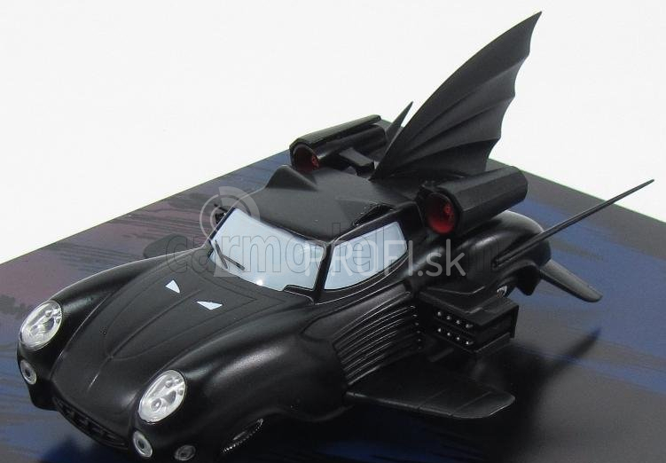 Edicola Batman Batmobile - All Star Batman & Robin The Boy Wonder 1:43 Matt Black