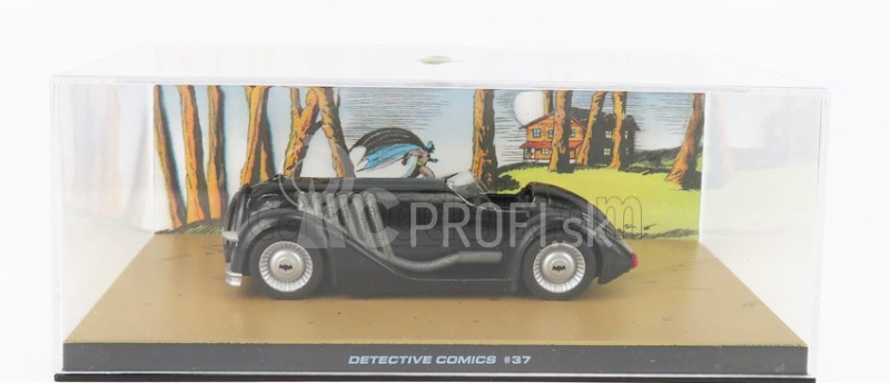 Edicola Batman Batmobile - Animovaná séria 37 1:43 čierna