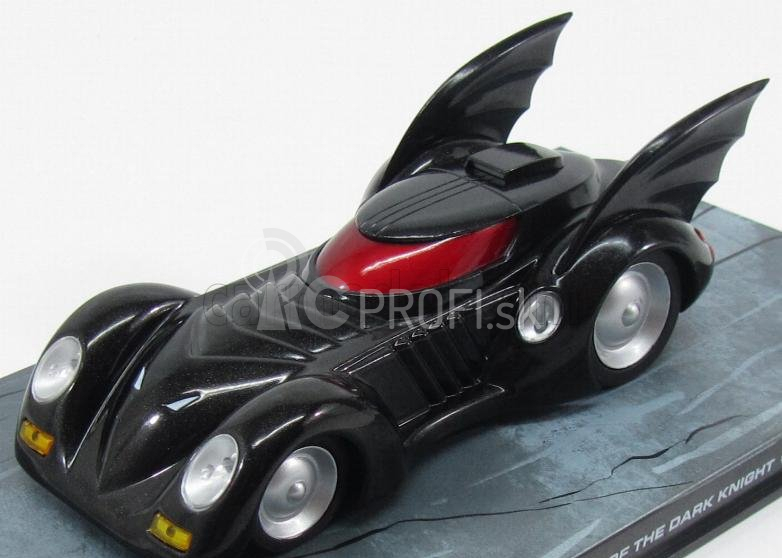 Edicola Batman Batmobile - Legend Of The Dark Knight 56 1:43 Black Met