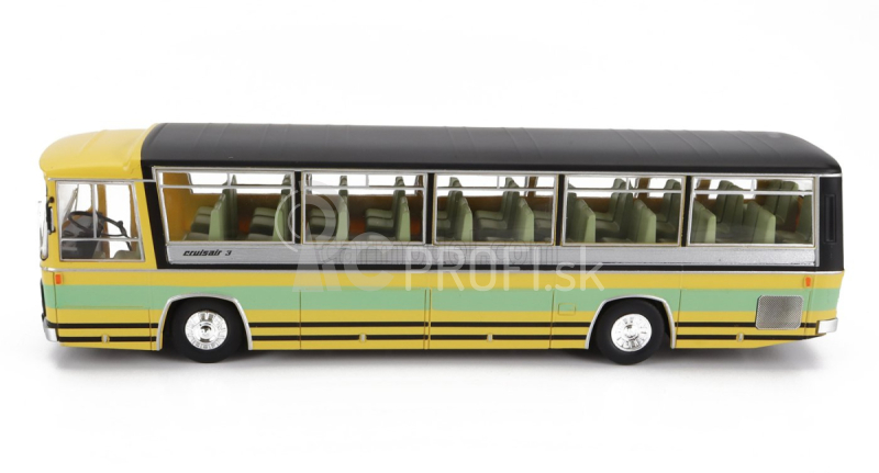 Edicola Berliet Cruisair Iii Bus 1969 1:43 žltá svetlozelená