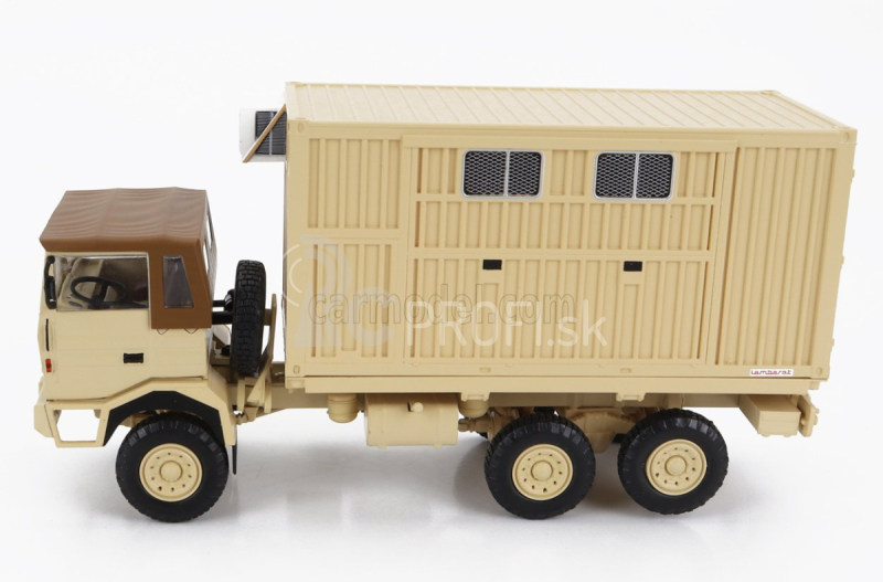 Edicola Berliet Gbd Truck 6x6 Military Postazione Mobile 1959 1:43 Military Sand