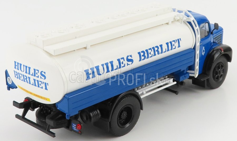 Edicola Berliet Glr8m2 Cisterna Huiles Berliet 1960 1:43 Modrá biela