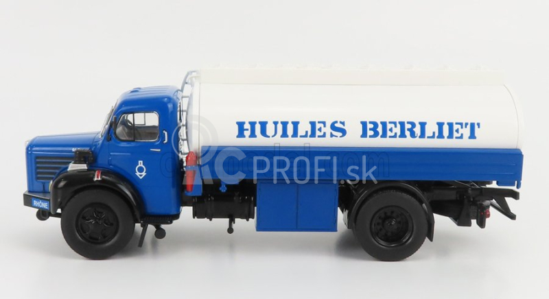 Edicola Berliet Glr8m2 Cisterna Huiles Berliet 1960 1:43 Modrá biela