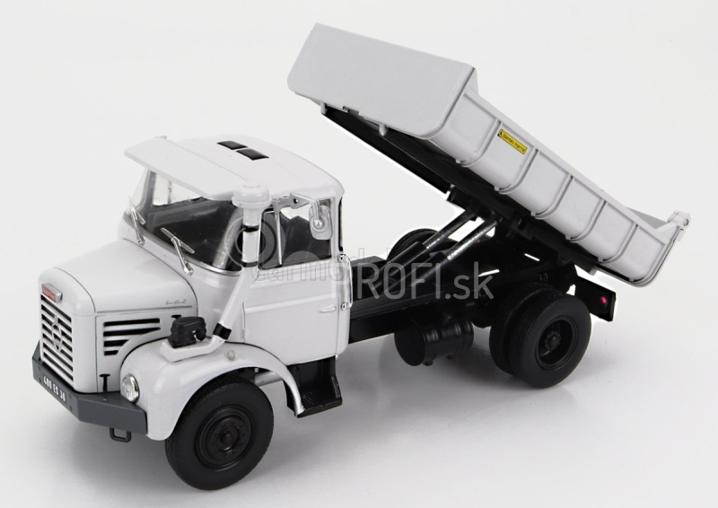 Edicola Berliet L62 M3 Truck Cassone Ribaltabile 2-assi 1966 - Movimento Terra 1:43 Light Grey