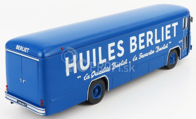 Edicola Berliet Plk8 Bus Van Truck Huiles Berliet 1955 1:43 Modrá