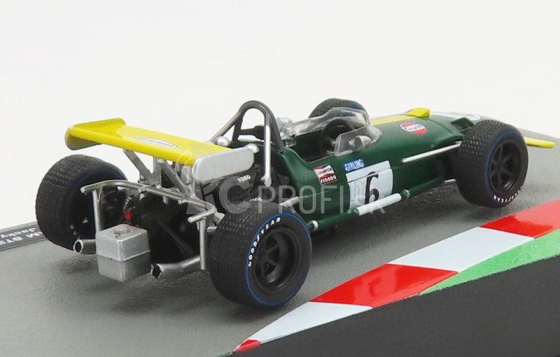 Edicola Brabham F1 Bt26a N 6 Sezóna 1969 Jacky Ickx 1:43 Zelenožltá