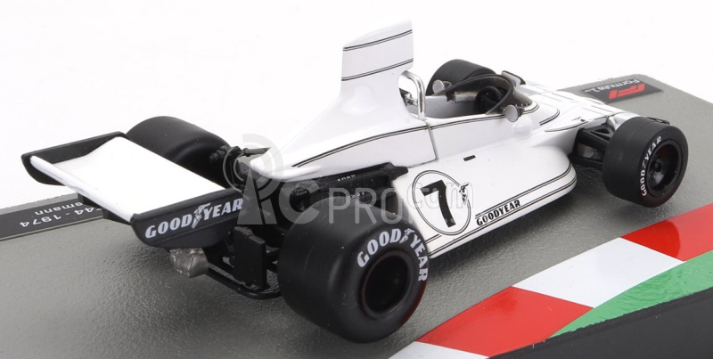 Edicola Brabham F1 Bt44 N 7 Sezóna 1974 Carlos Reutemann 1:43 Biela