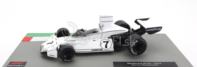 Edicola Brabham F1 Bt44 N 7 Sezóna 1974 Carlos Reutemann 1:43 Biela