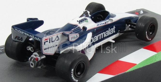 Edicola Brabham F1 Bt52 Bmw N 5 Majster sveta sezóna 1983 Nelson Piquet 1:43 Modrá biela