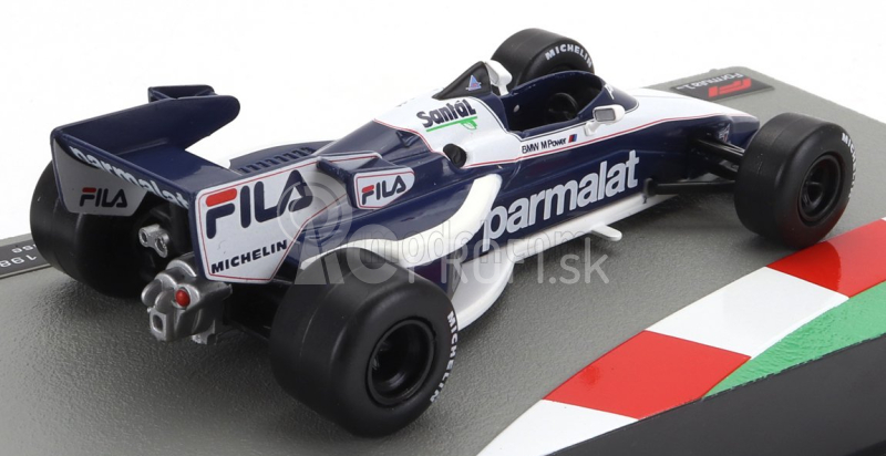 Edicola Brabham F1 Bt52 Parmalat N 6 Sezóna 1983 Riccardo Patrese 1:43 Bielo modrá