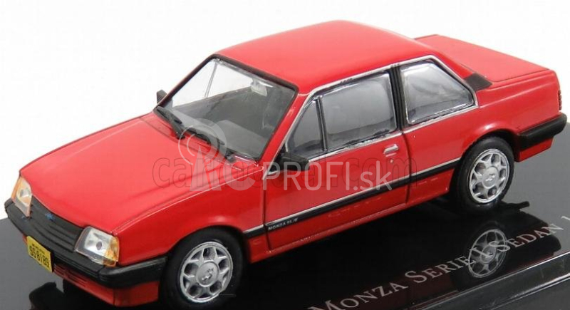 Edicola Chevrolet Monza Serie 1 Sedan 1985 1:43 Červená